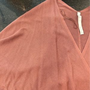 Lululemon Cashlu Knit Textured Wrap Sweater